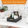 2-piece set; 2-layer storage under sink; farmhouse counter; suitable for storage under kitchen cabinets; suitable for bathroom sliding basket storage