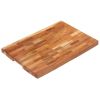 vidaXL Chopping Board 23.6"x15.7"x1.6" Solid Acacia Wood